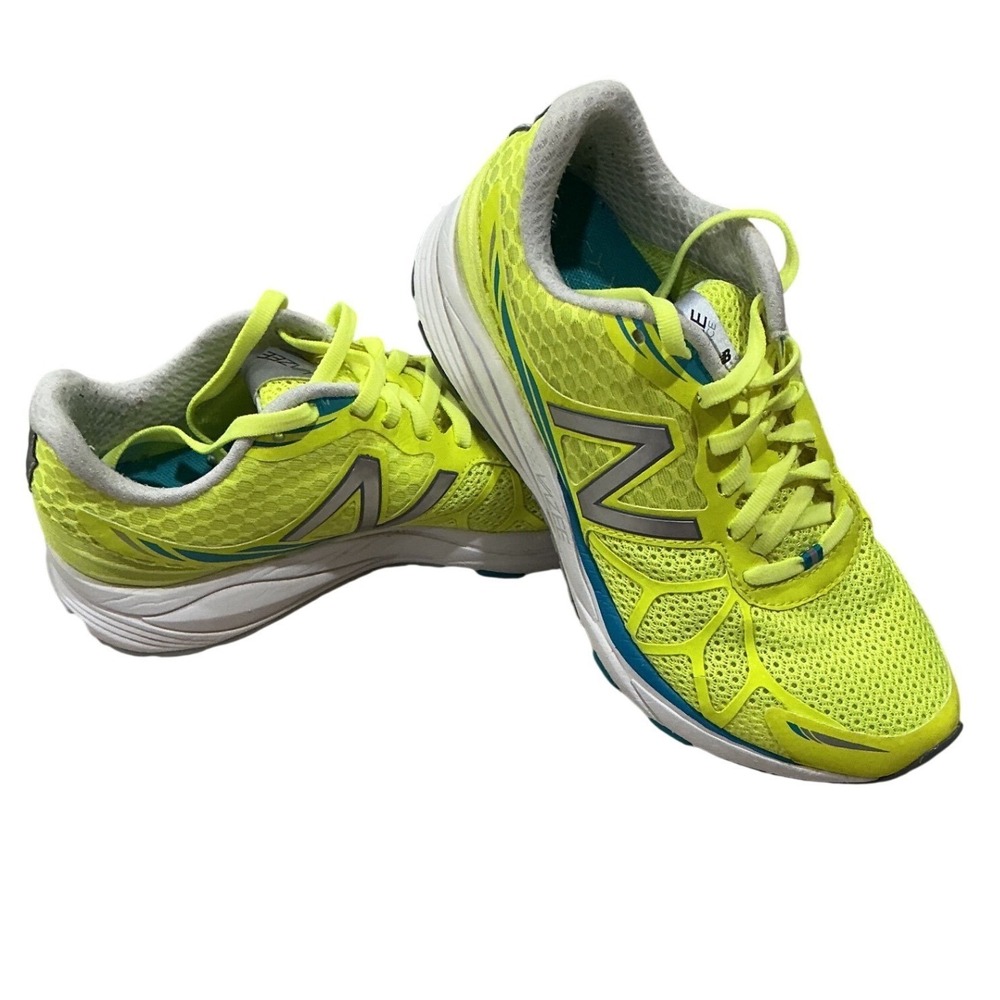 New Balance Vazee Pace Womens 8 Running Shoes Neon Yellow Silver WPACEYB - Picture 5 of 10